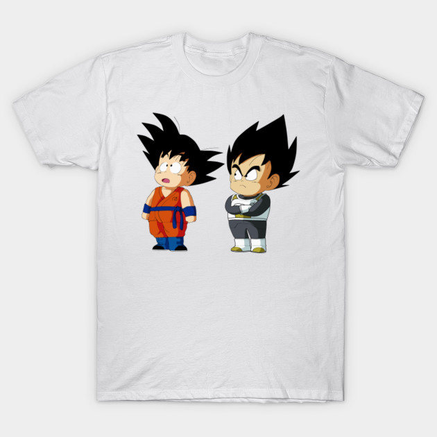 Kid Goku and Kid Vegeta T-Shirt-TOZ